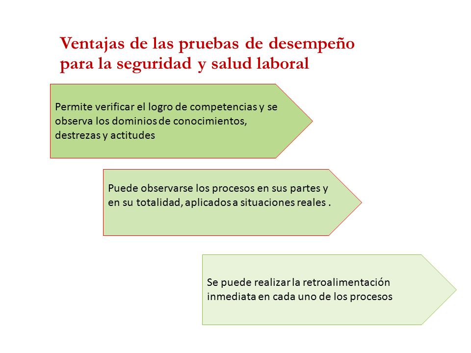 Ventajas de las pruebas de desempeño para la seguridad y salud laboral