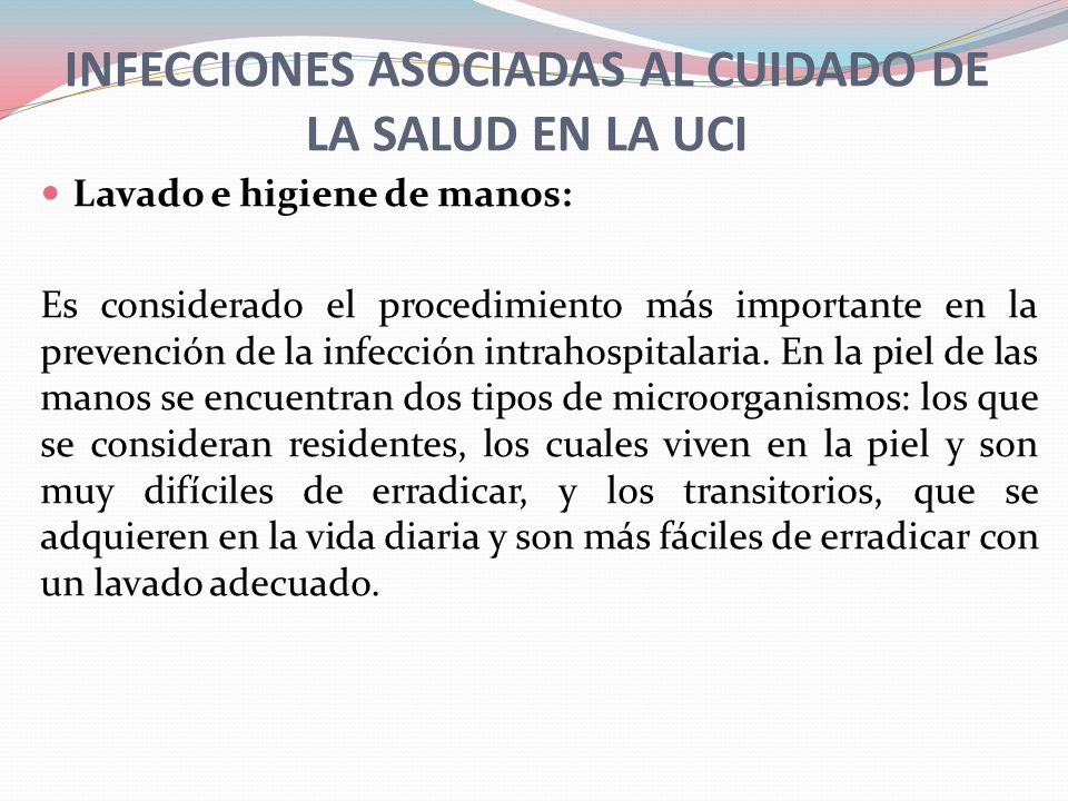 INFECCIONES ASOCIADAS AL CUIDADO DE LA SALUD EN LA UCI