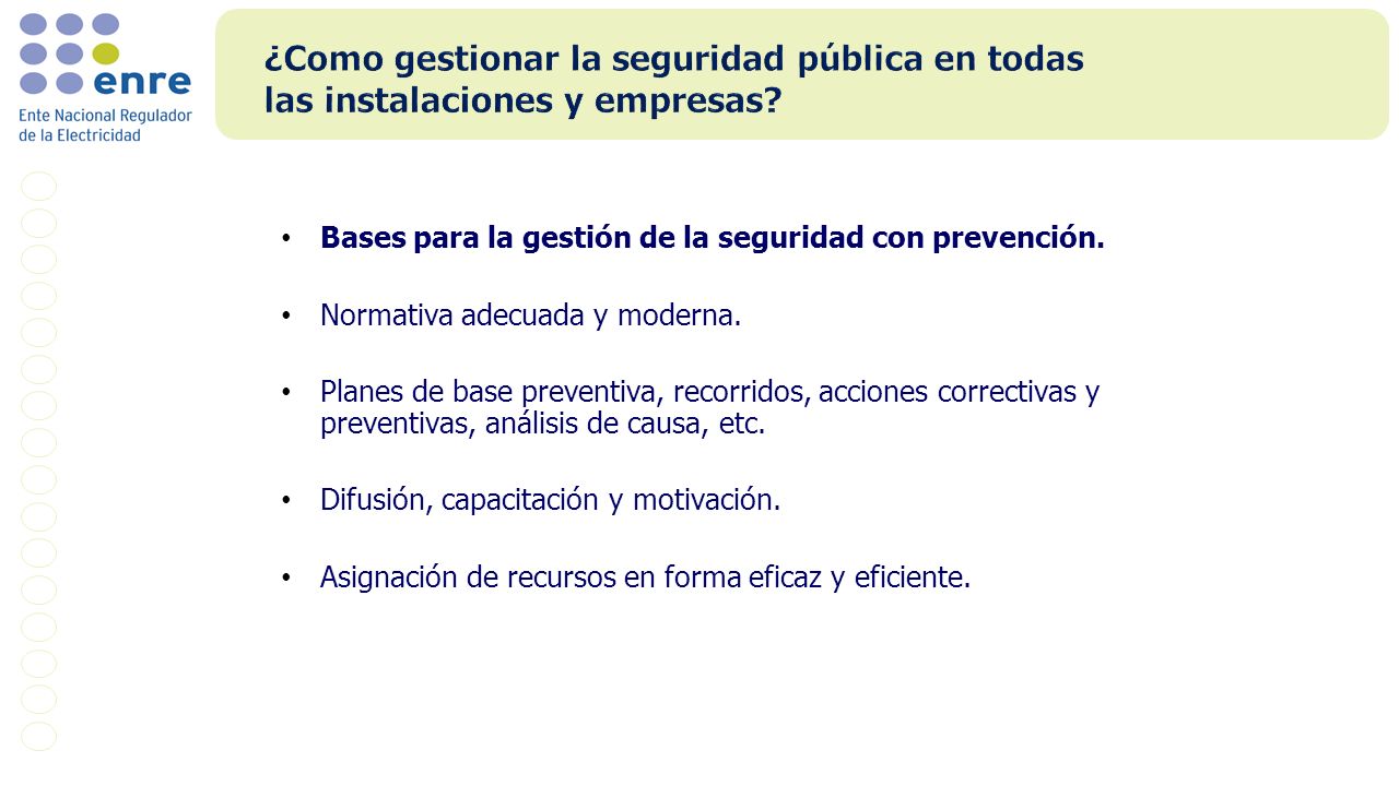 ¿Como gestionar la seguridad pública en todas las instalaciones y empresas
