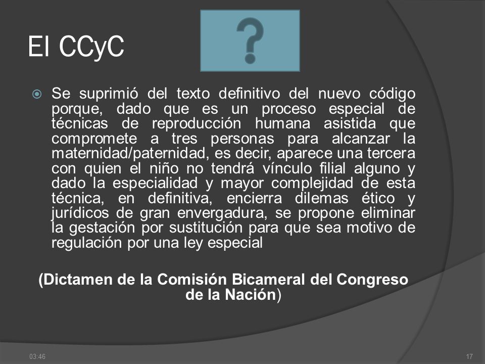 (Dictamen de la Comisión Bicameral del Congreso de la Nación)