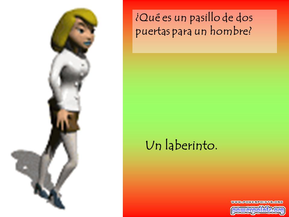¿Qué es un pasillo de dos puertas para un hombre