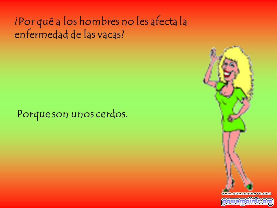 ¿Por qué a los hombres no les afecta la enfermedad de las vacas