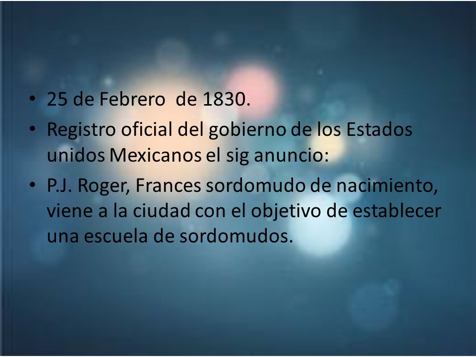 25 de Febrero de Registro oficial del gobierno de los Estados unidos Mexicanos el sig anuncio: