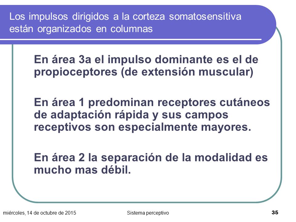 En área 2 la separación de la modalidad es mucho mas débil.