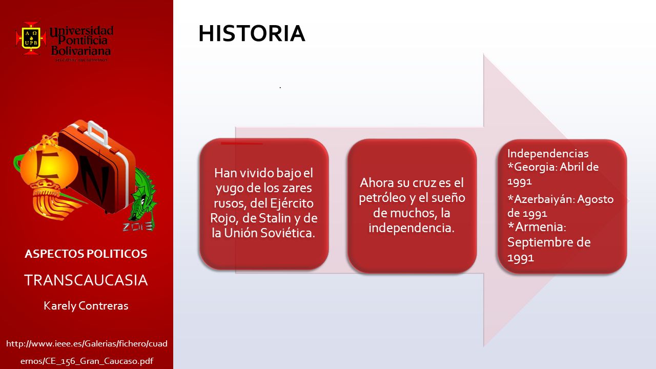 Ahora su cruz es el petróleo y el sueño de muchos, la independencia.