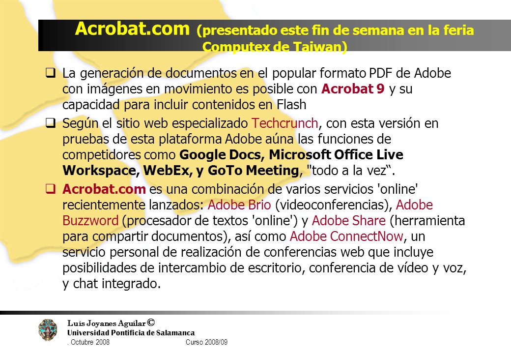 Acrobat.com (presentado este fin de semana en la feria Computex de Taiwan)