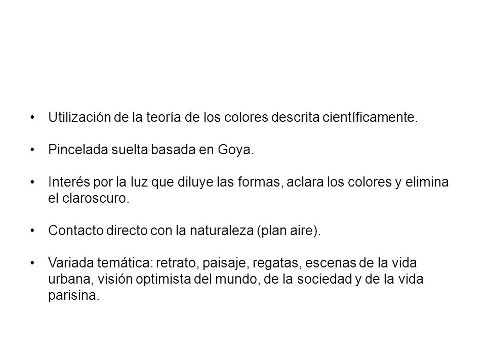 Utilización de la teoría de los colores descrita científicamente.