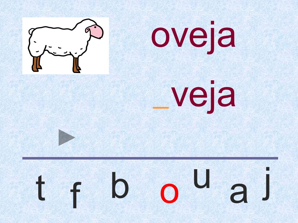 oveja oveja _ u j b t o a f