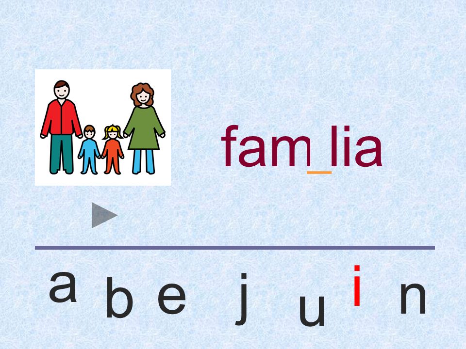 familia _ a i e j n b u