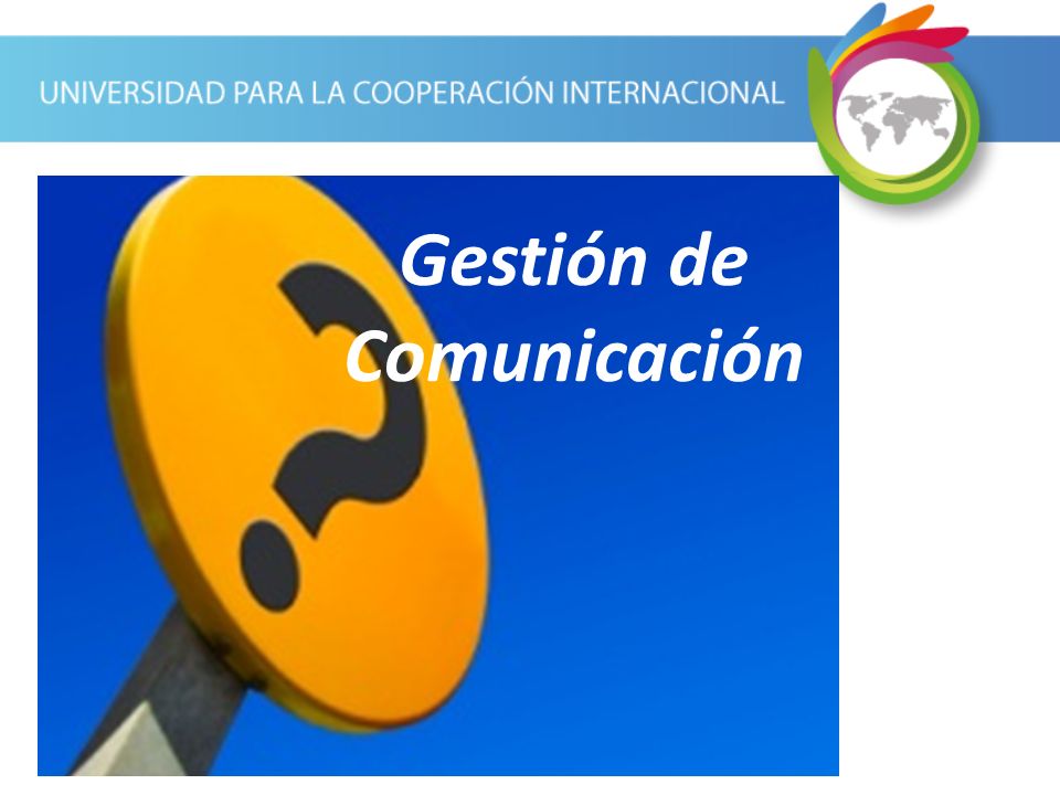 Gestión de Comunicación