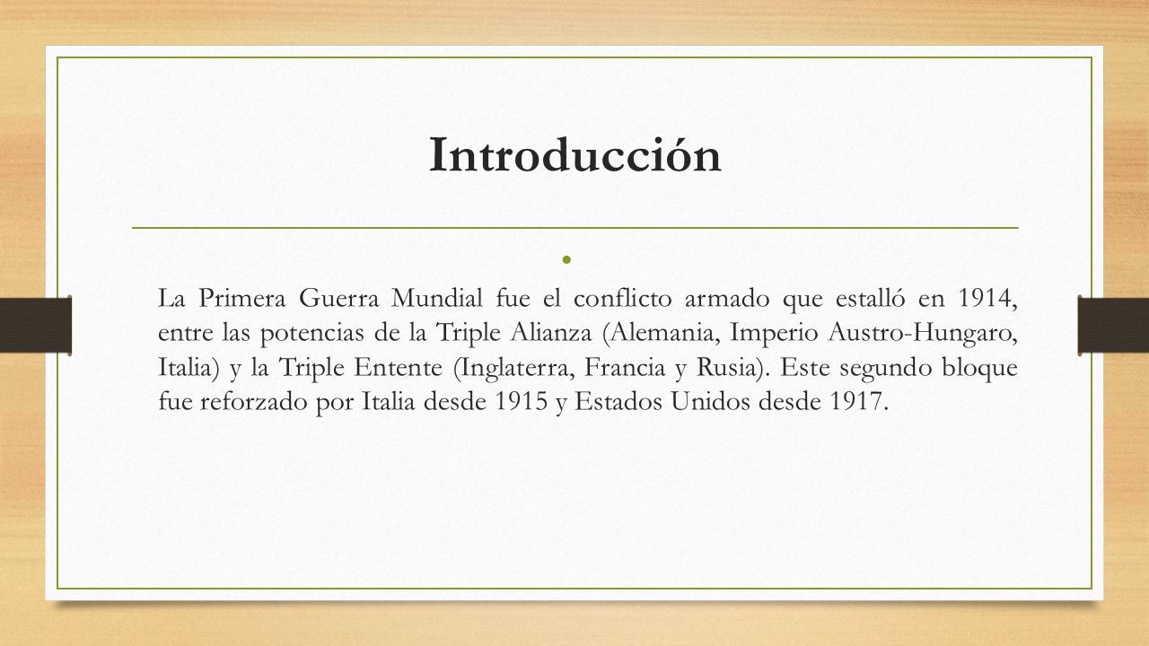 PRIMERA Y SEGUNDA GUERRA MUNDIAL - ppt descargar