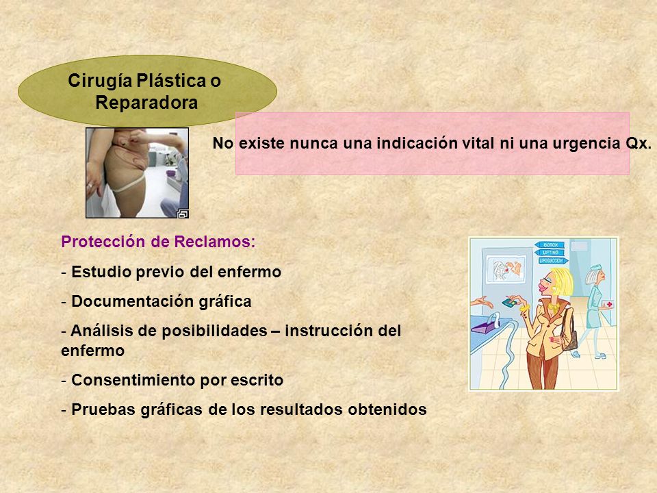 No existe nunca una indicación vital ni una urgencia Qx.