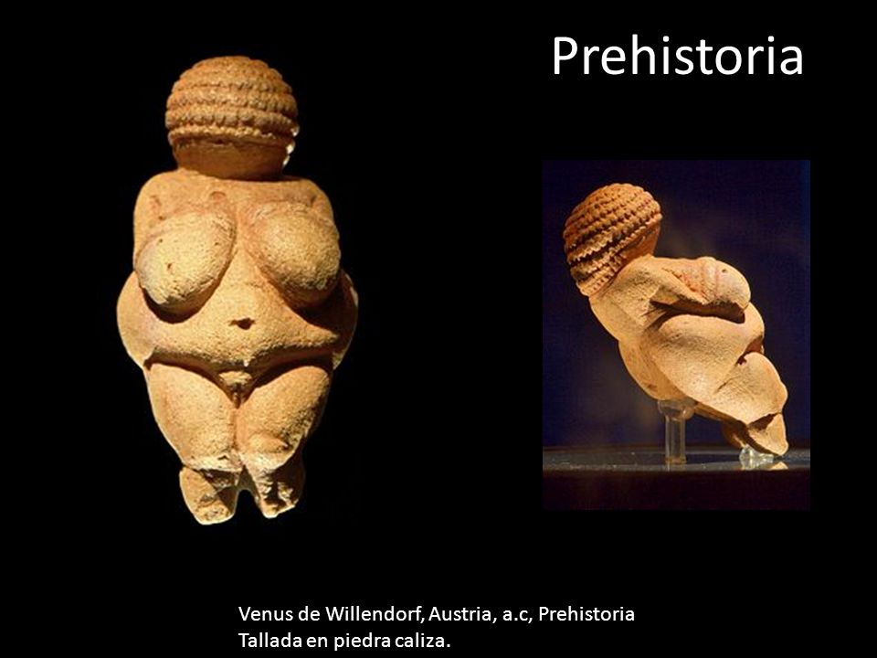 Prehistoria Venus de Willendorf, Austria, a.c, Prehistoria