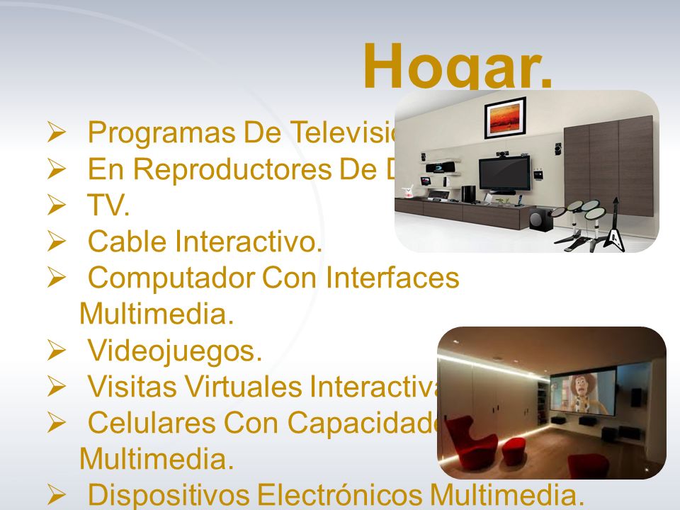 Hogar. Programas De Televisión. En Reproductores De DVD. TV.