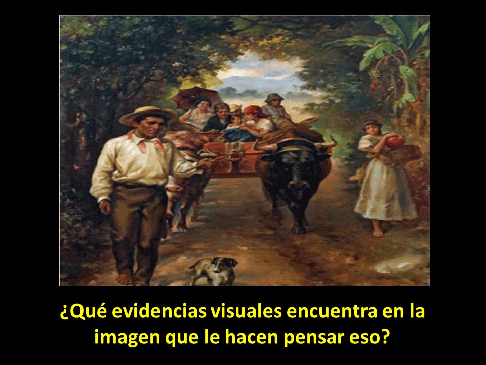 ¿Qué evidencias visuales encuentra en la imagen que le hacen pensar eso