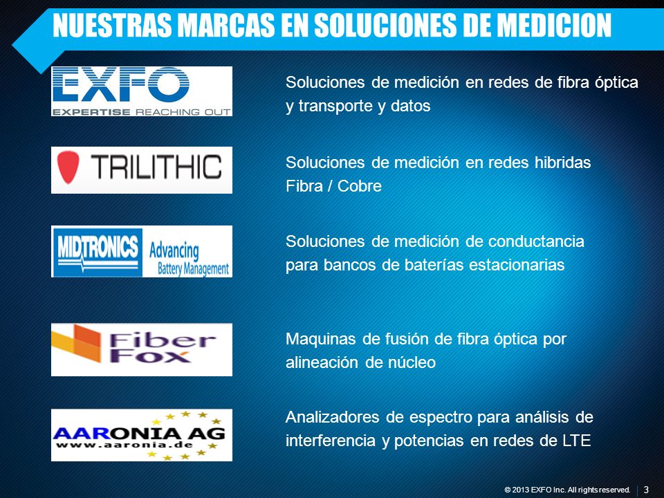 NUESTRAS MARCAS EN SOLUCIONES DE MEDICION