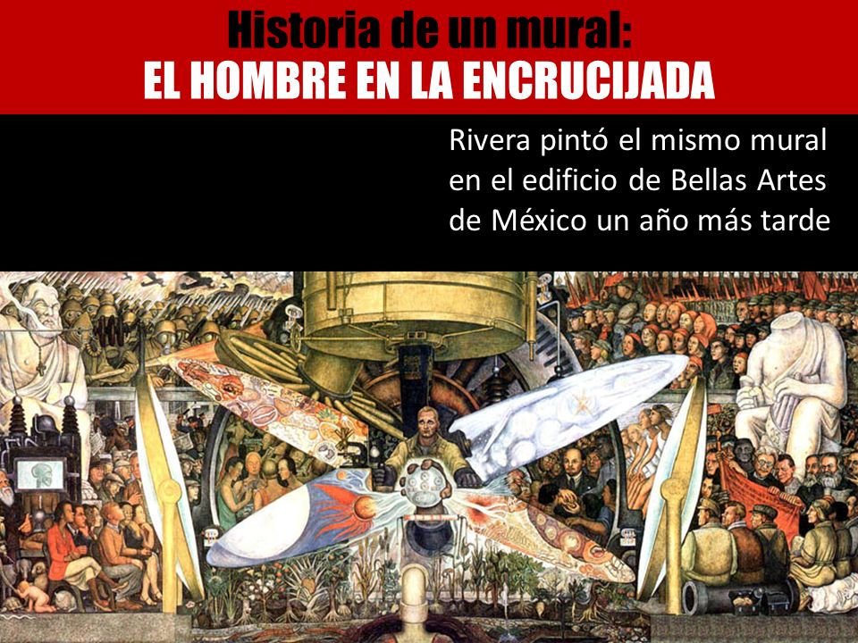 Historia de un mural: EL HOMBRE EN LA ENCRUCIJADA