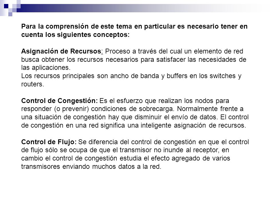 Para la comprensión de este tema en particular es necesario tener en cuenta los siguientes conceptos: