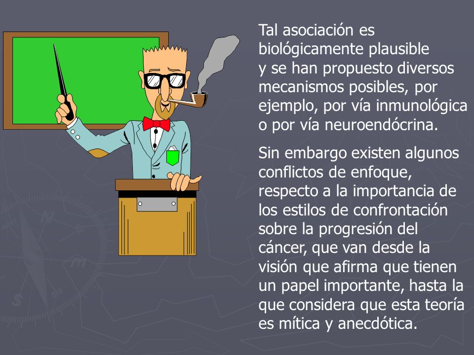 Tal asociación es biológicamente plausible y se han propuesto diversos mecanismos posibles, por ejemplo, por vía inmunológica o por vía neuroendócrina.