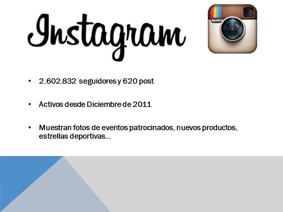 seguidores y 620 post Activos desde Diciembre de 2011.