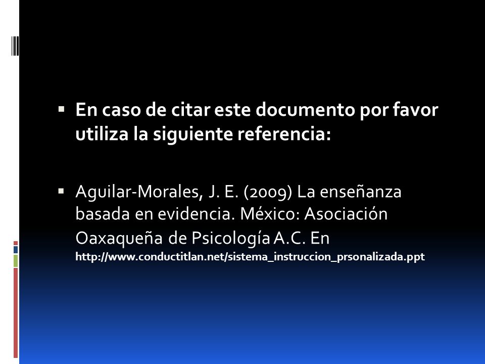 En caso de citar este documento por favor utiliza la siguiente referencia: