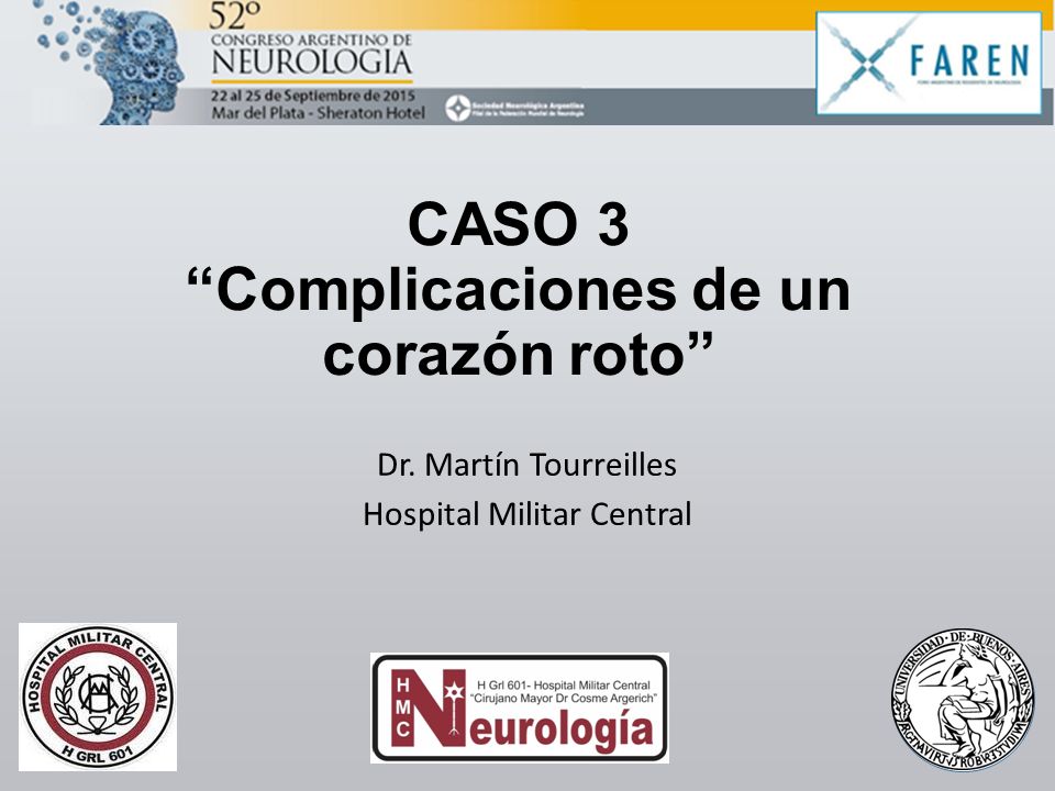 CASO 3 Complicaciones de un corazón roto