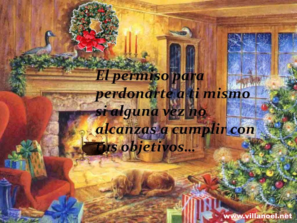 El permiso para perdonarte a ti mismo si alguna vez no alcanzas a cumplir con tus objetivos…