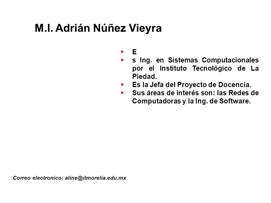 M.I. Adrián Núñez Vieyra E