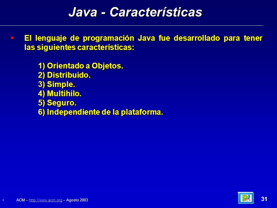 Java - Características