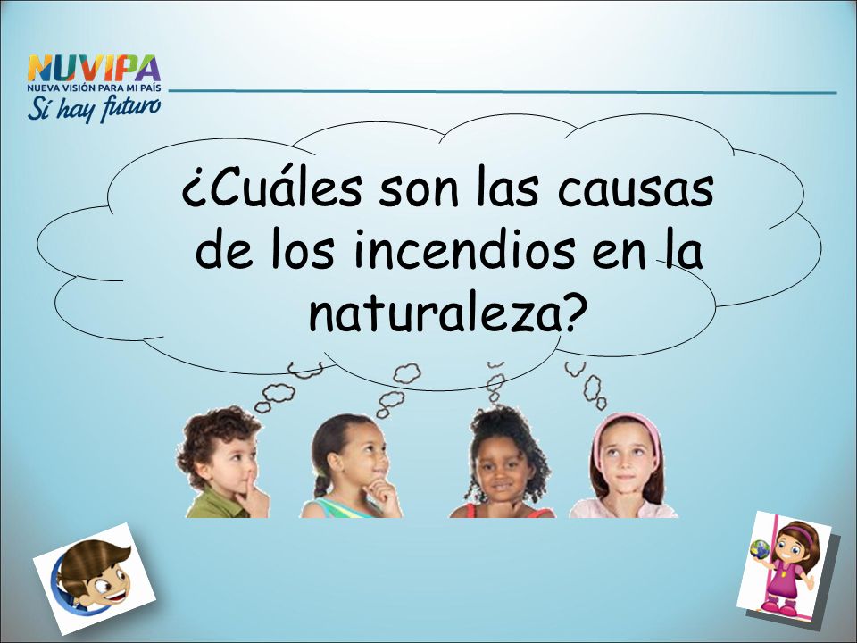 ¿Cuáles son las causas de los incendios en la naturaleza