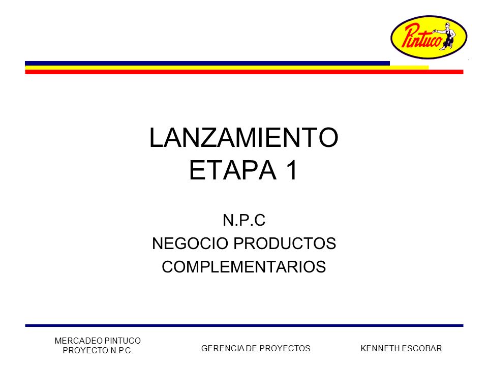 N.P.C NEGOCIO PRODUCTOS COMPLEMENTARIOS