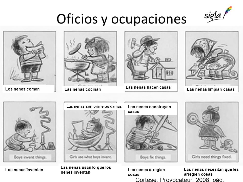 Oficios y ocupaciones Cortese, Provocateur, 2008, pág.