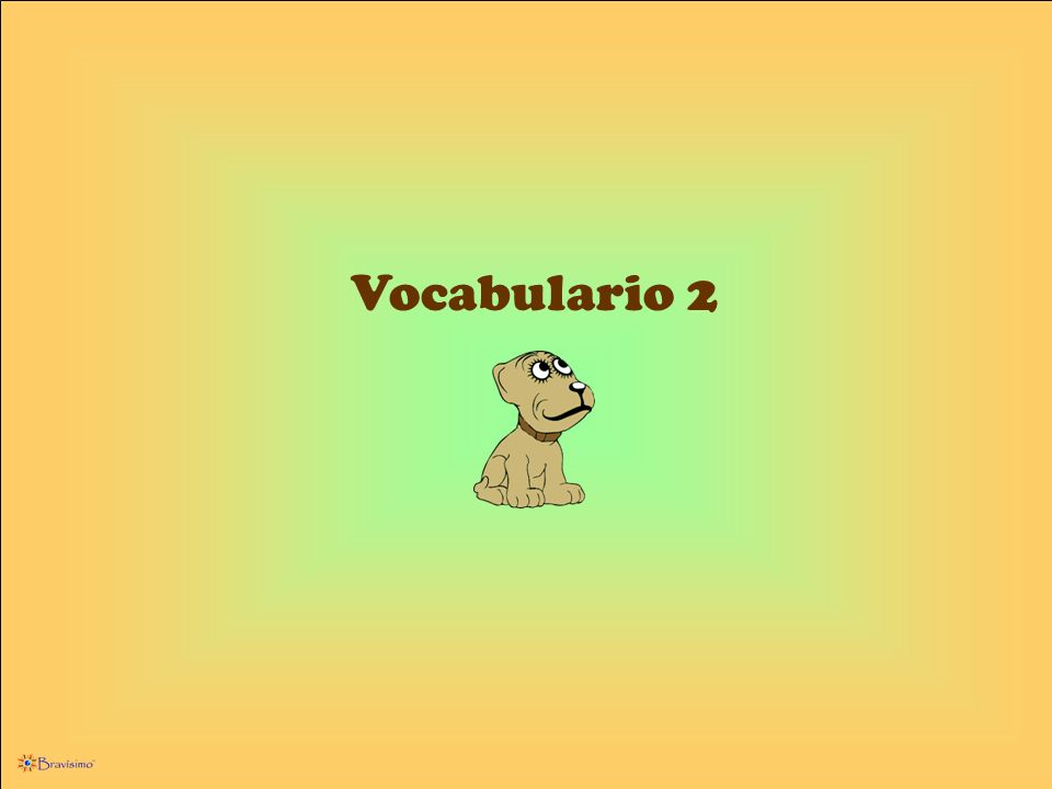 Vocabulario 2