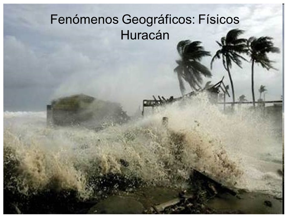 Fenómenos Geográficos: Físicos Huracán
