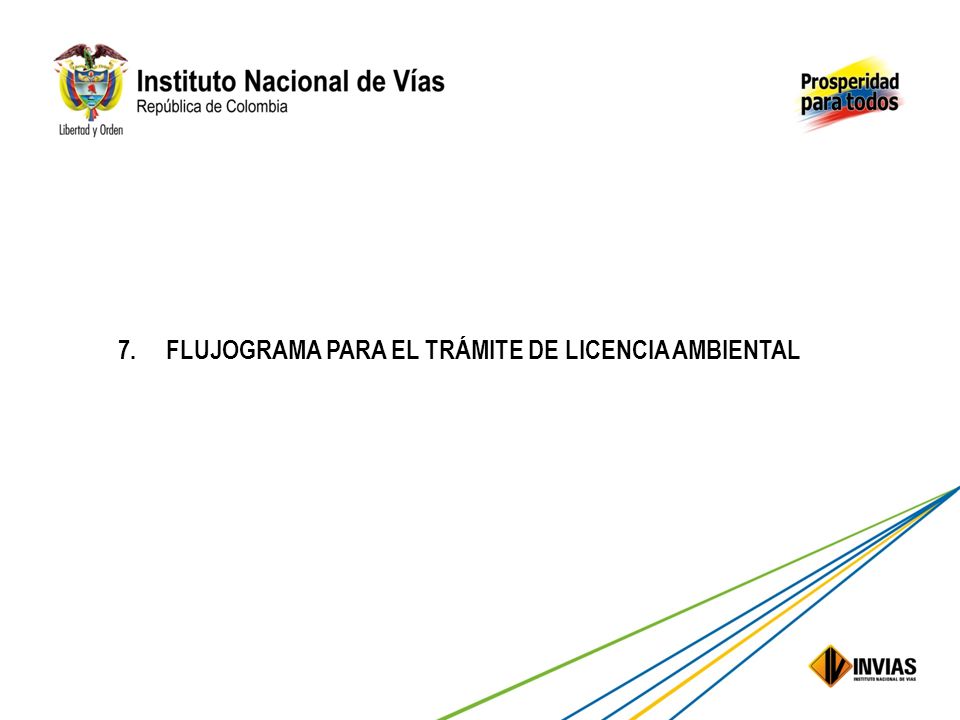 FLUJOGRAMA PARA EL TRÁMITE DE LICENCIA AMBIENTAL
