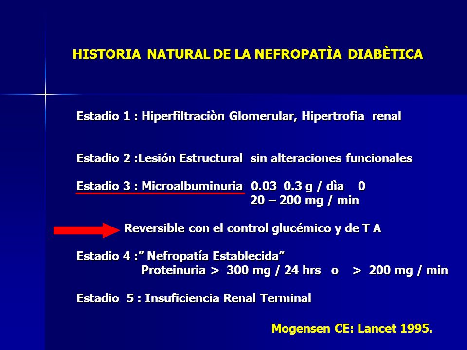 nefropatía diabética estadio 3 medicine kínában és cukorbetegség kezelése