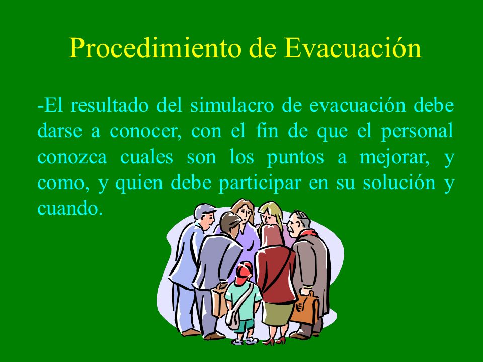 Procedimiento de Evacuación
