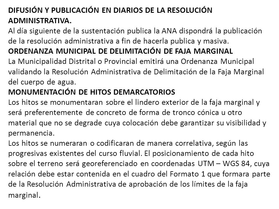 DIFUSIÓN Y PUBLICACIÓN EN DIARIOS DE LA RESOLUCIÓN ADMINISTRATIVA.