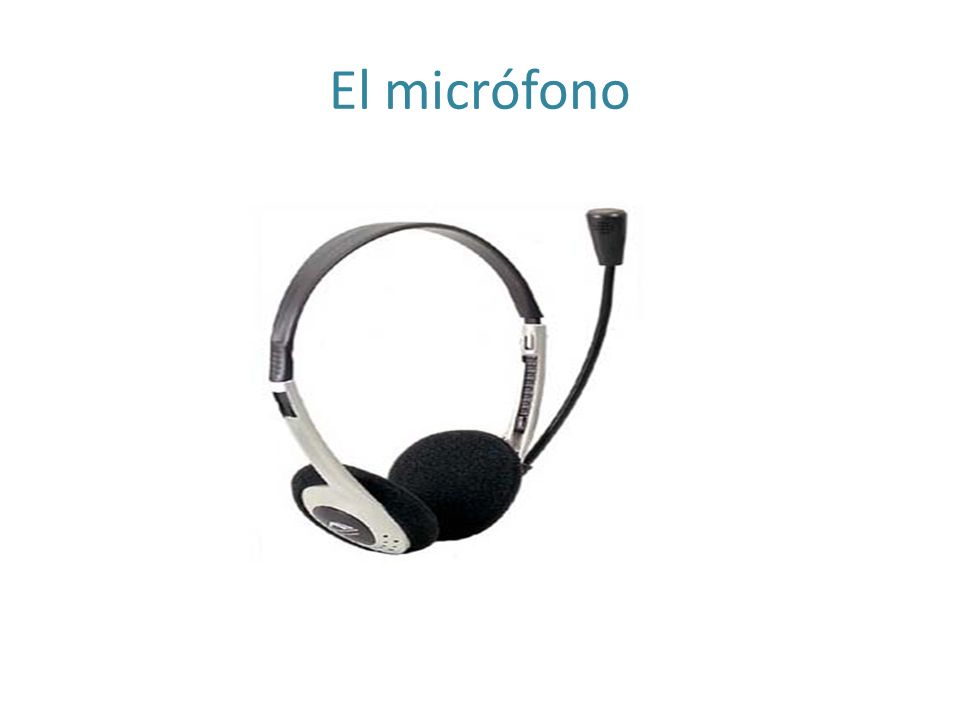 El micrófono