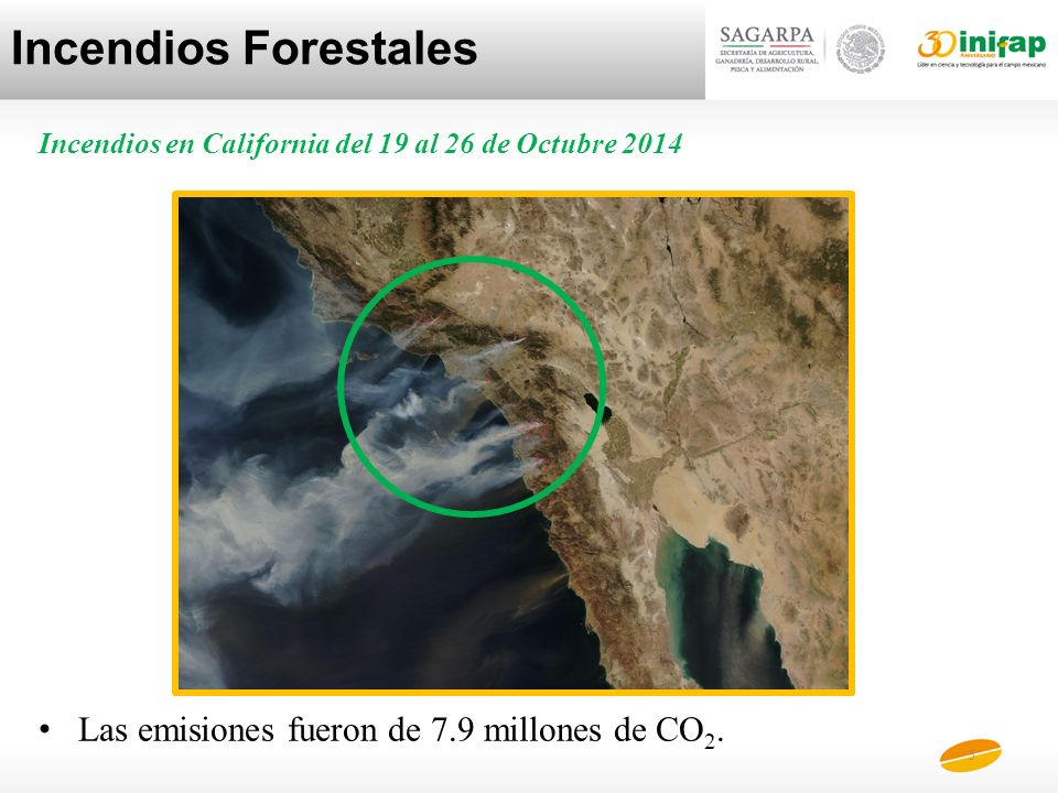 Incendios en California del 19 al 26 de Octubre 2014