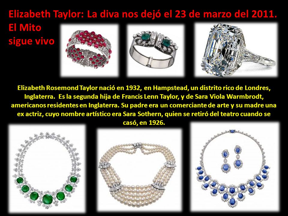 Elizabeth Taylor: La diva nos dejó el 23 de marzo del El Mito