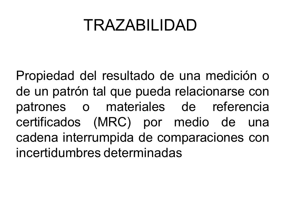 TRAZABILIDAD