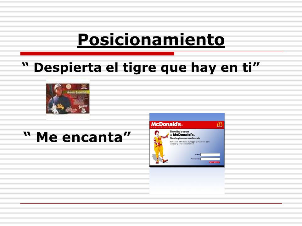 Posicionamiento Despierta el tigre que hay en ti Me encanta