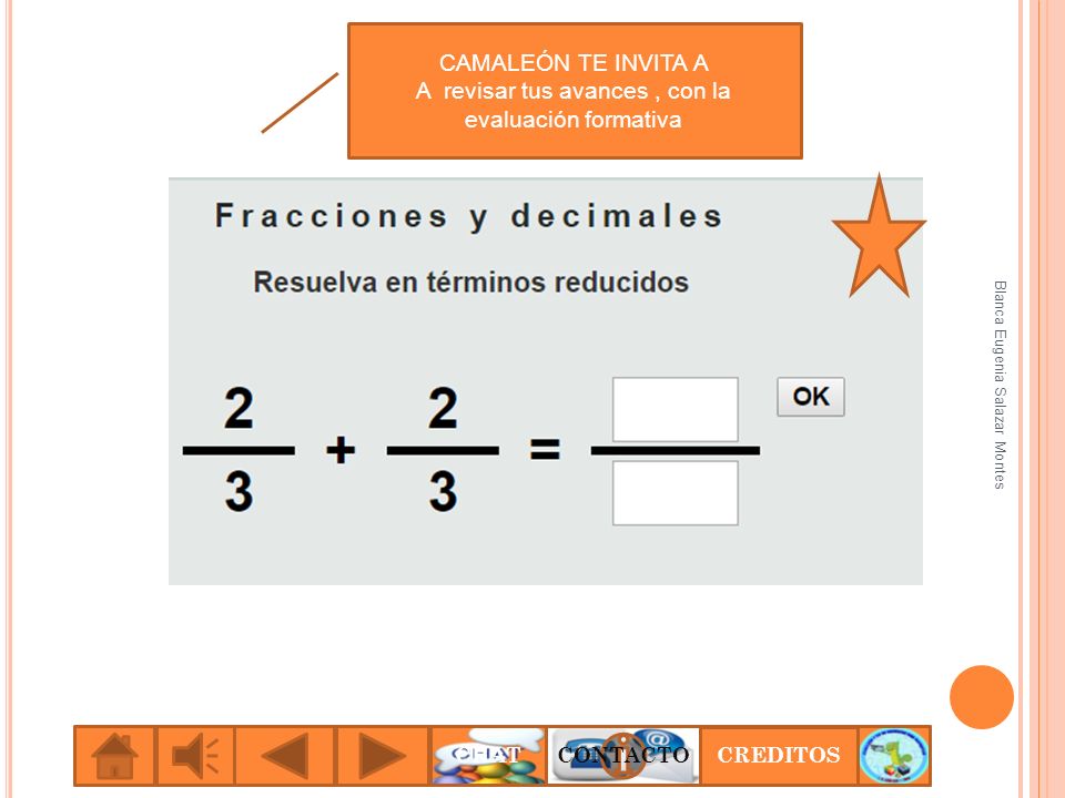 A revisar tus avances , con la evaluación formativa