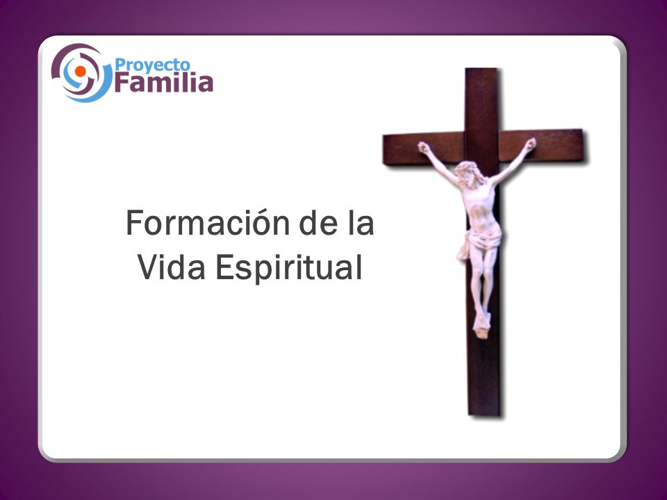Formación de la Vida Espiritual