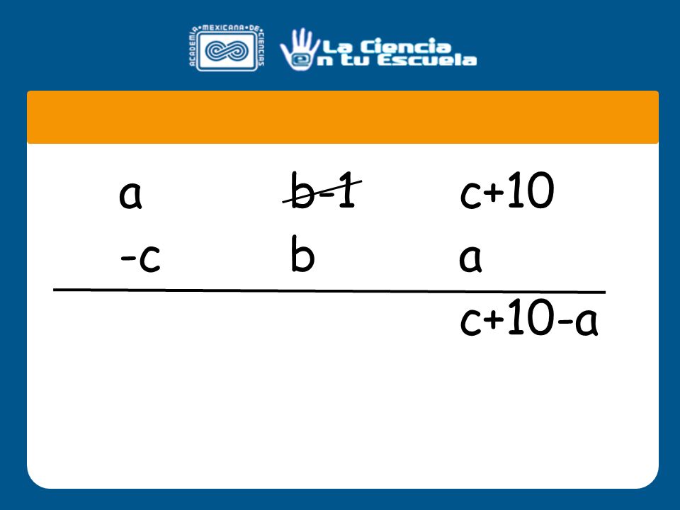 a b-1 c + 10 a b-1 c+10 -c b c+10-a