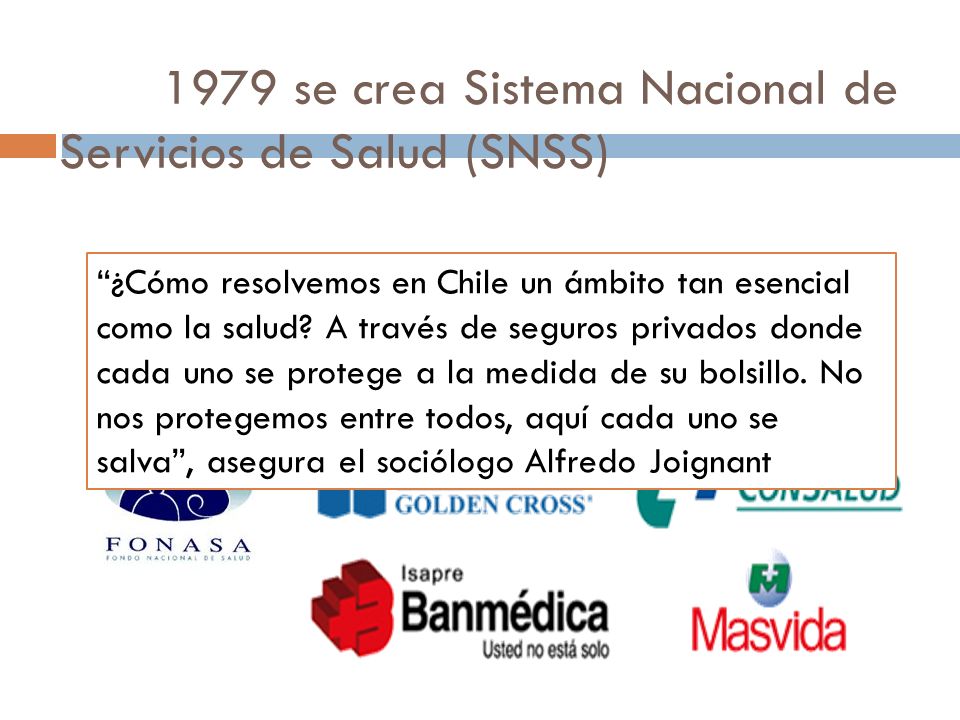 1979 se crea Sistema Nacional de Servicios de Salud (SNSS)