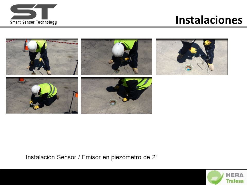 Instalaciones Instalación Sensor / Emisor en piezómetro de 2