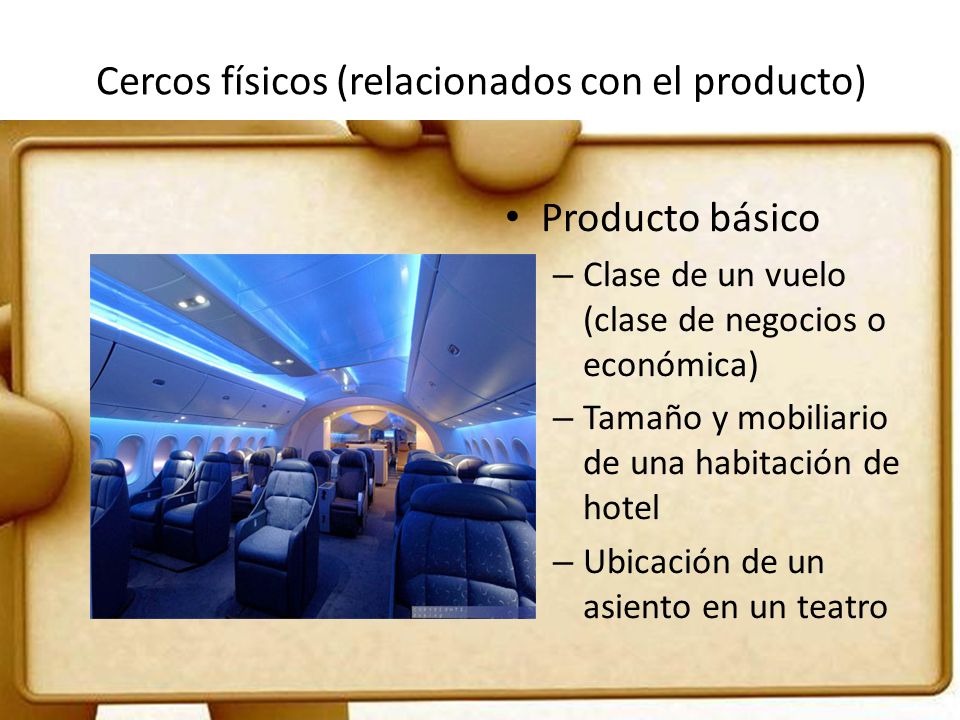 Cercos físicos (relacionados con el producto)