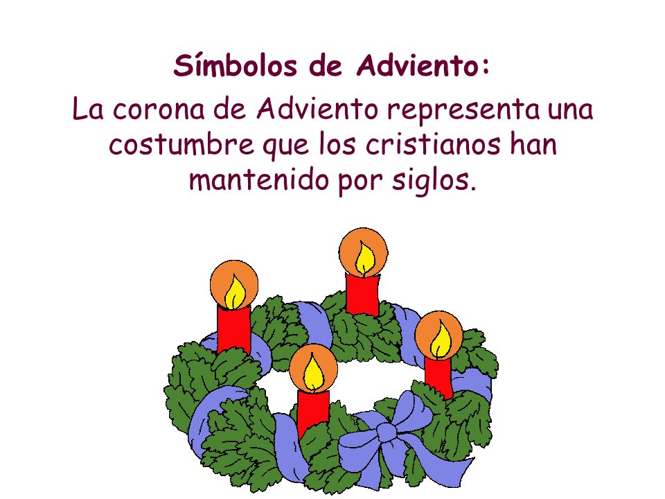 Símbolos de Adviento: La corona de Adviento representa una costumbre que los cristianos han mantenido por siglos.